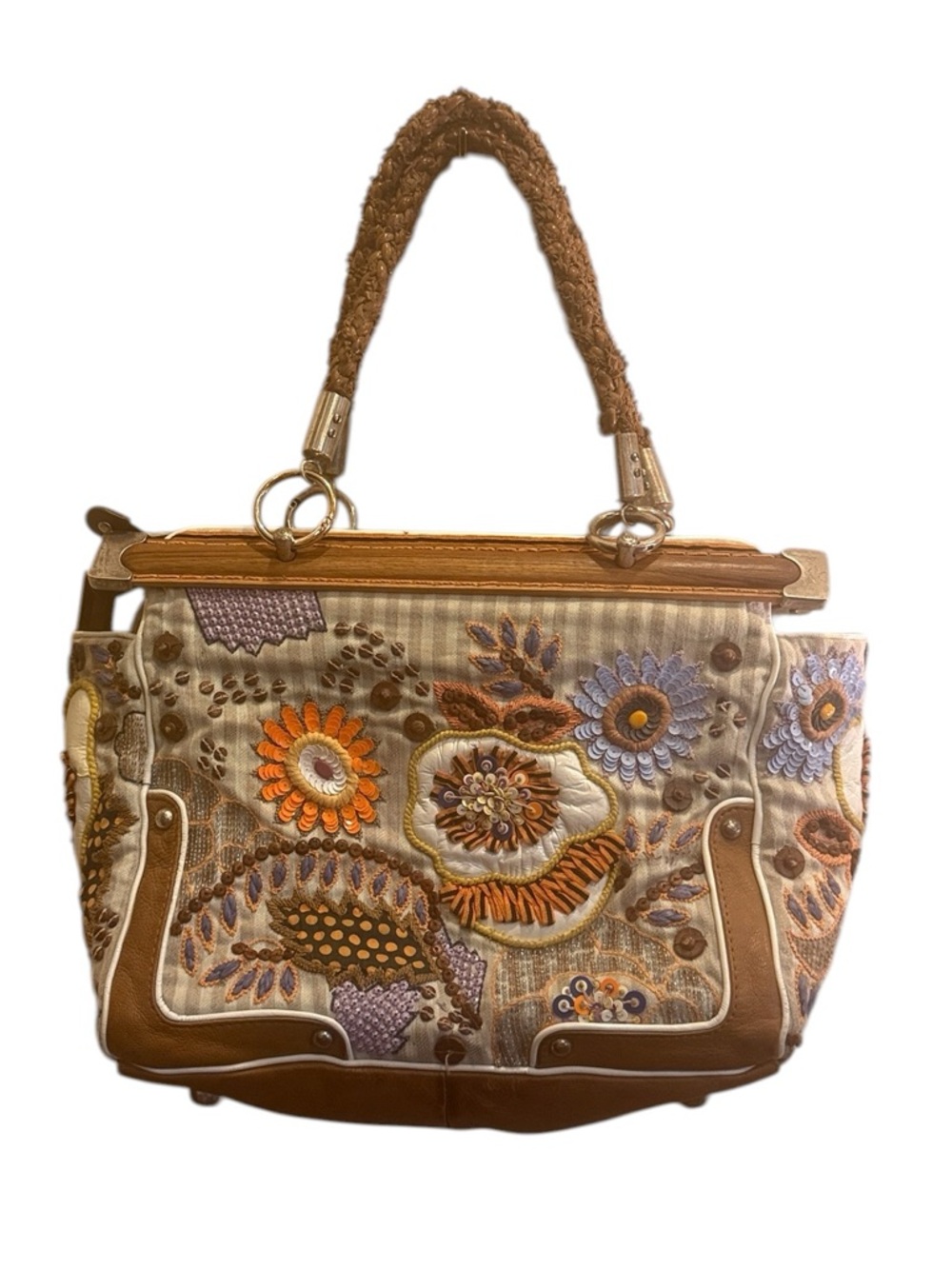 Jamin Puech Paris Women’s Artsy Maximalist Multimedia Handbag